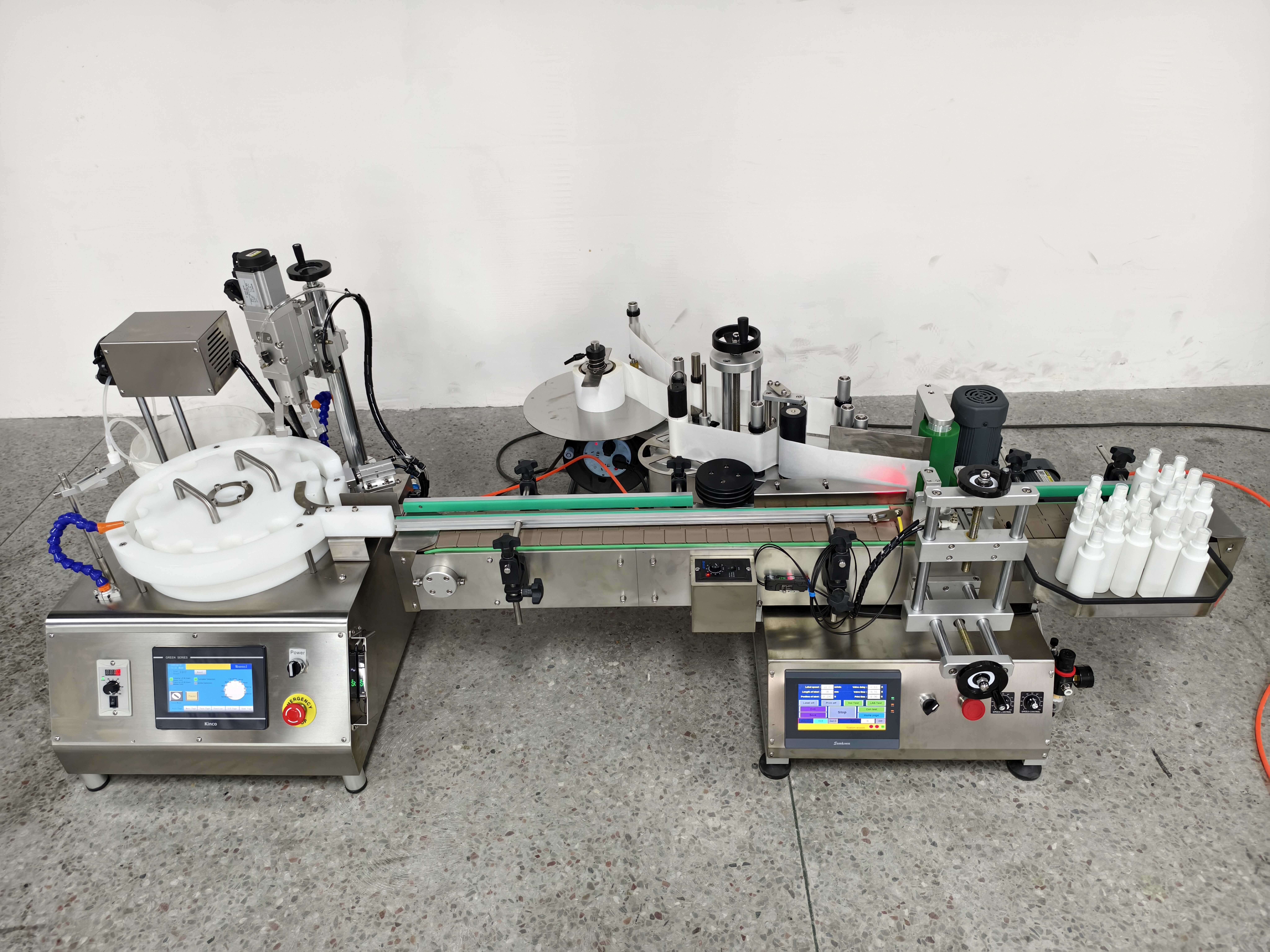 Fully Automatic Label Printing Sticker Machine Industrial Automatic Labeling Machine for Bottle