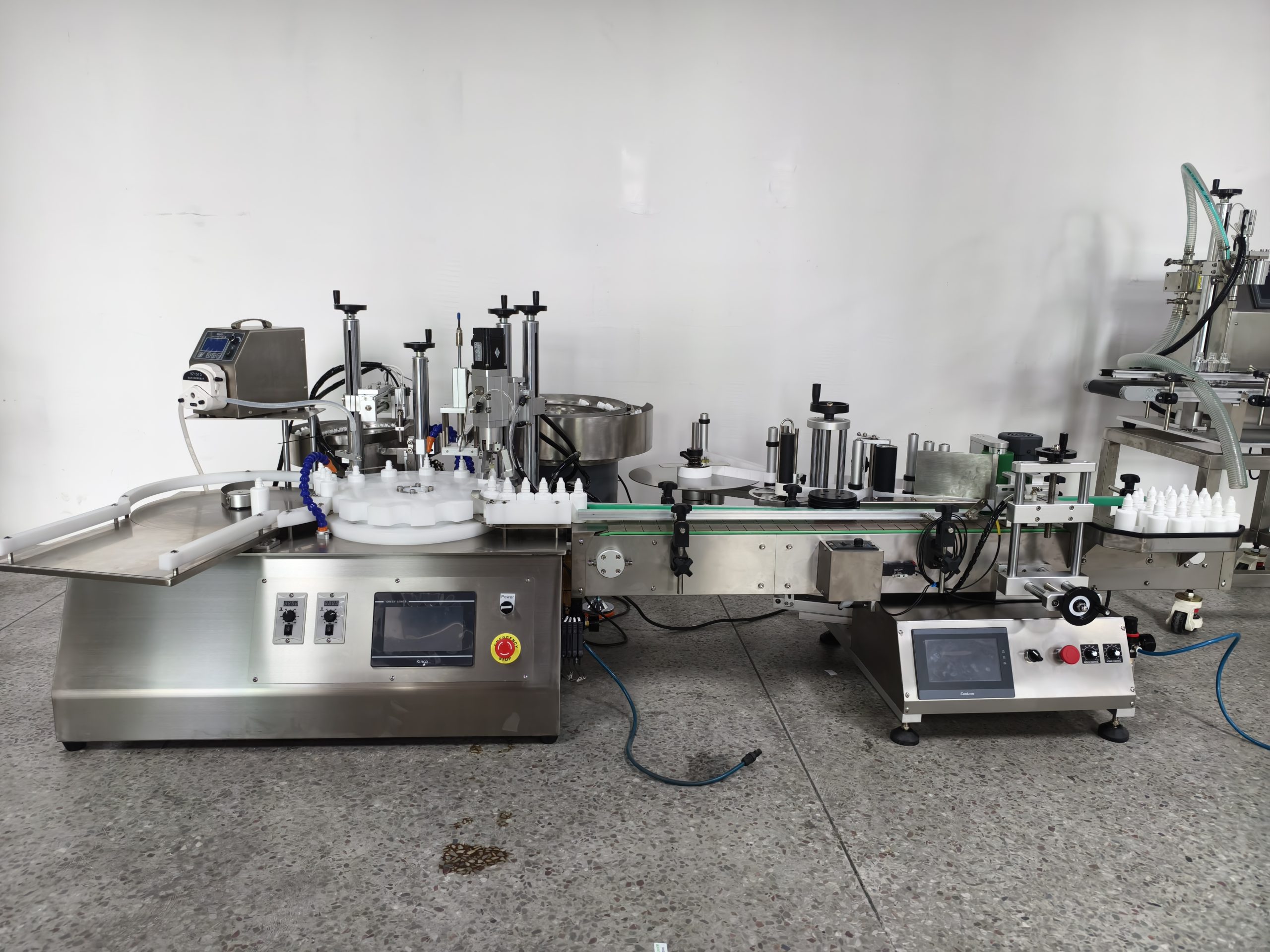 1 200ml cosmetic industry lotion cream filling machine and bottle capping labeling machine 1 200ml cosmetic industry lotion cream filling machine and bottle capping labeling machine